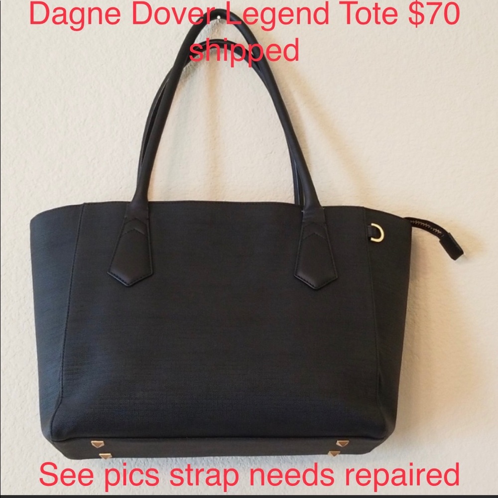 Dagne Dover black legend tote